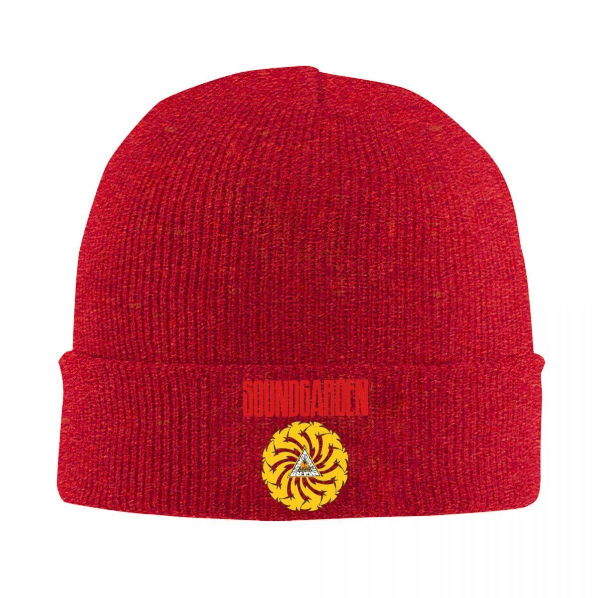 

New Soundgarden Badmotorfinger Knit Hat Beanies Autumn Winter Hats Warm Fashion Cap For Unisex Women
