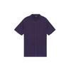 1990 Classic Series Solid Color Single-Breasted Short Sleeve Polo Shirt Men Tops Deep-Navy AMBT105-3