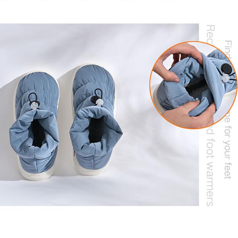 Перезаряжаемые греющие тапочки Tingbai для ног