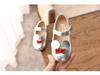 Girls' Leather Princess Sandals, Sizes for Ages 2-10, Summer & Autumn Styles