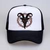 Lasst uns Dämonen beschwören Baseballkappe Dämon Beschwörung Sommer Netz Atmungsaktiv Snapback Hut verstellbar Sonnenhüte