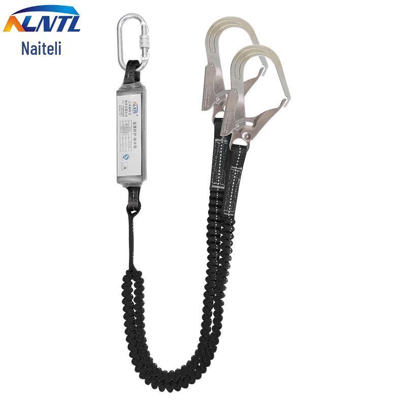 NLNTL Five-Point Full Body Safety Harness with Double Lanyard