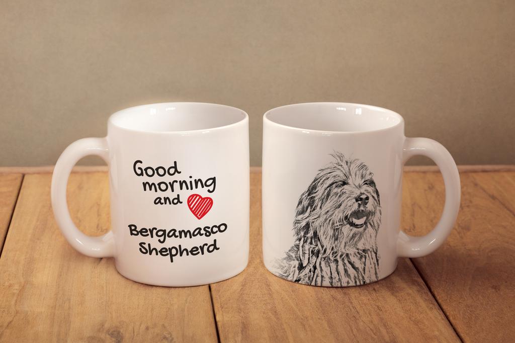 Bergamasco Shepherd Dog, Bergamasco Sheepdog – Cup with a dog, personalized cup with a print | Art-Dog