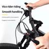 TPR Rubber Integrated Cycling Ergonomics Bicycle Handlebar Grips Shock Absorption MTB BMX Mountain Bicycle Handlebar Grips