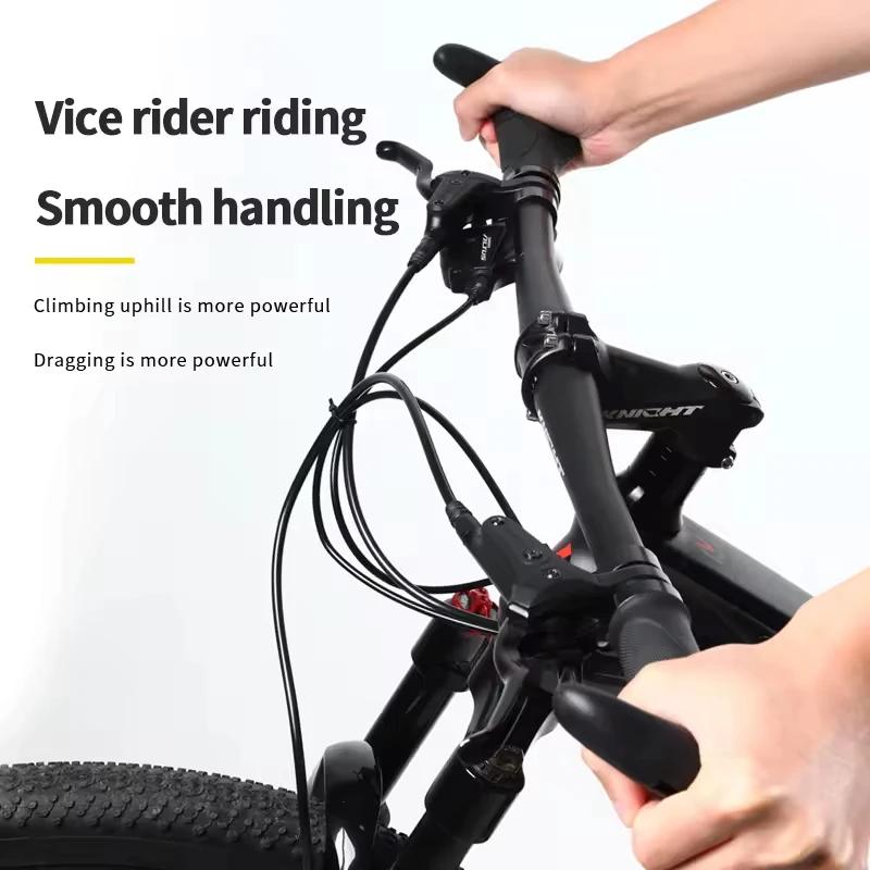 TPR Rubber Integrated Cycling Ergonomics Bicycle Handlebar Grips Shock Absorption MTB BMX Mountain Bicycle Handlebar Grips