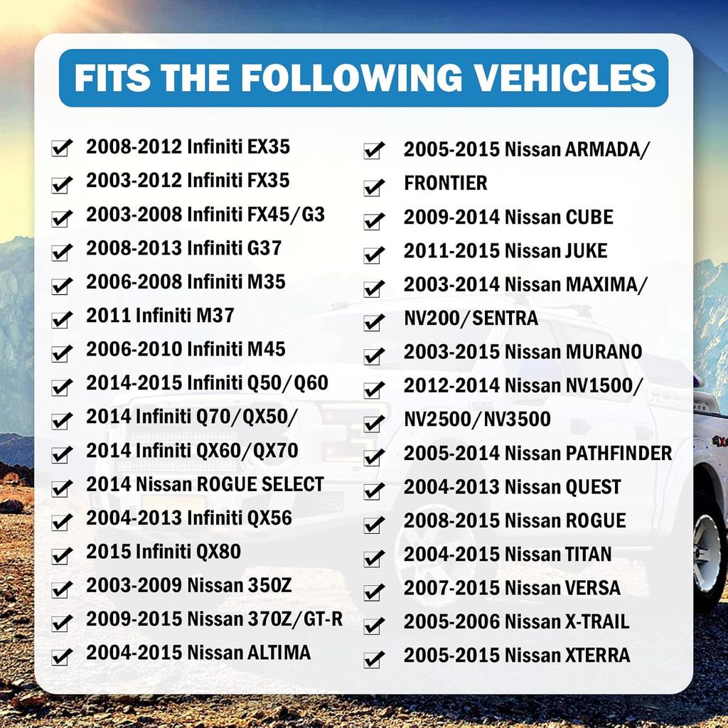 Vapor Canister Purge Valve Solenoid - EVAP Vapor Canister Vent Valve Compatible With Infiniti Nissan 2003-2015 - Replaces K5T45786 14935-Jf00A
