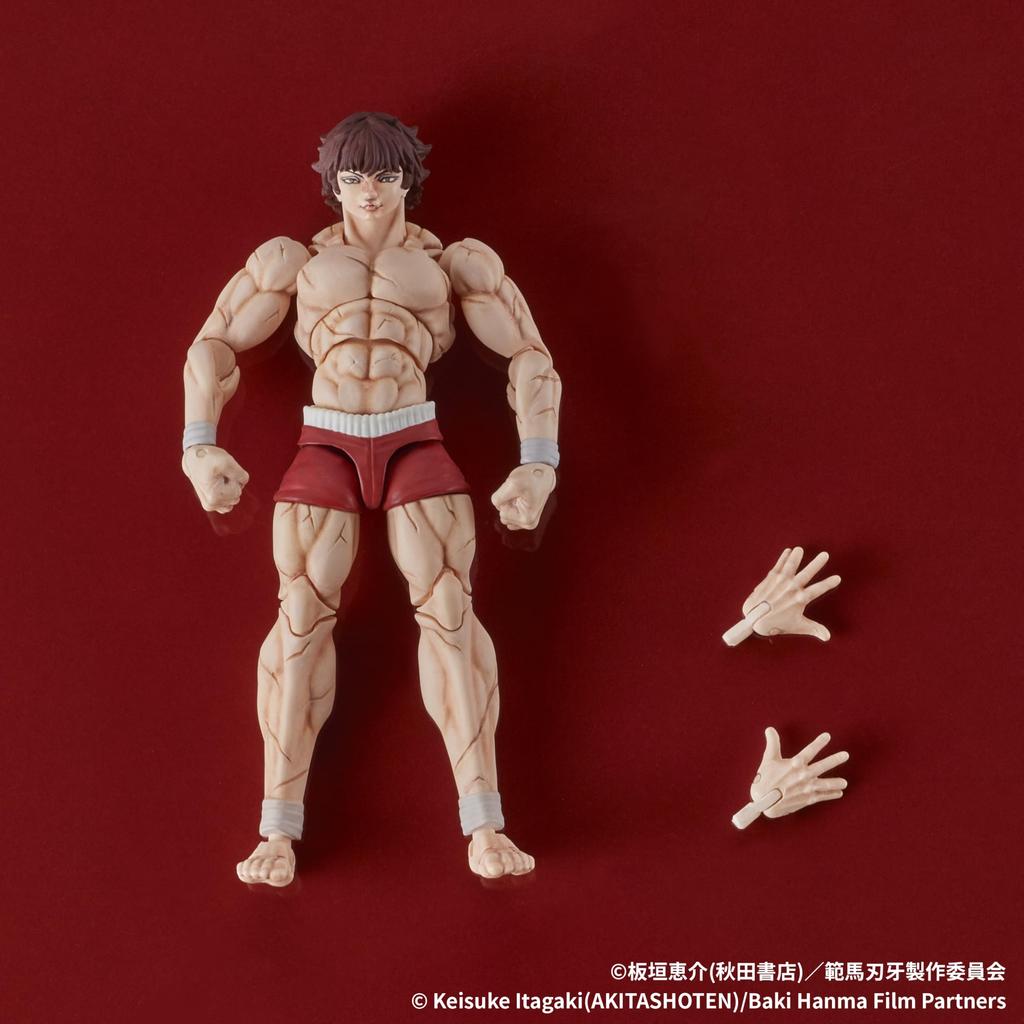 DIG DIGACTION the Baki the Grappler Approximately 70mm Finished (DIG) "Baki Grappler" Figure, Tall, Non-scale, PVC, Painted, Product.