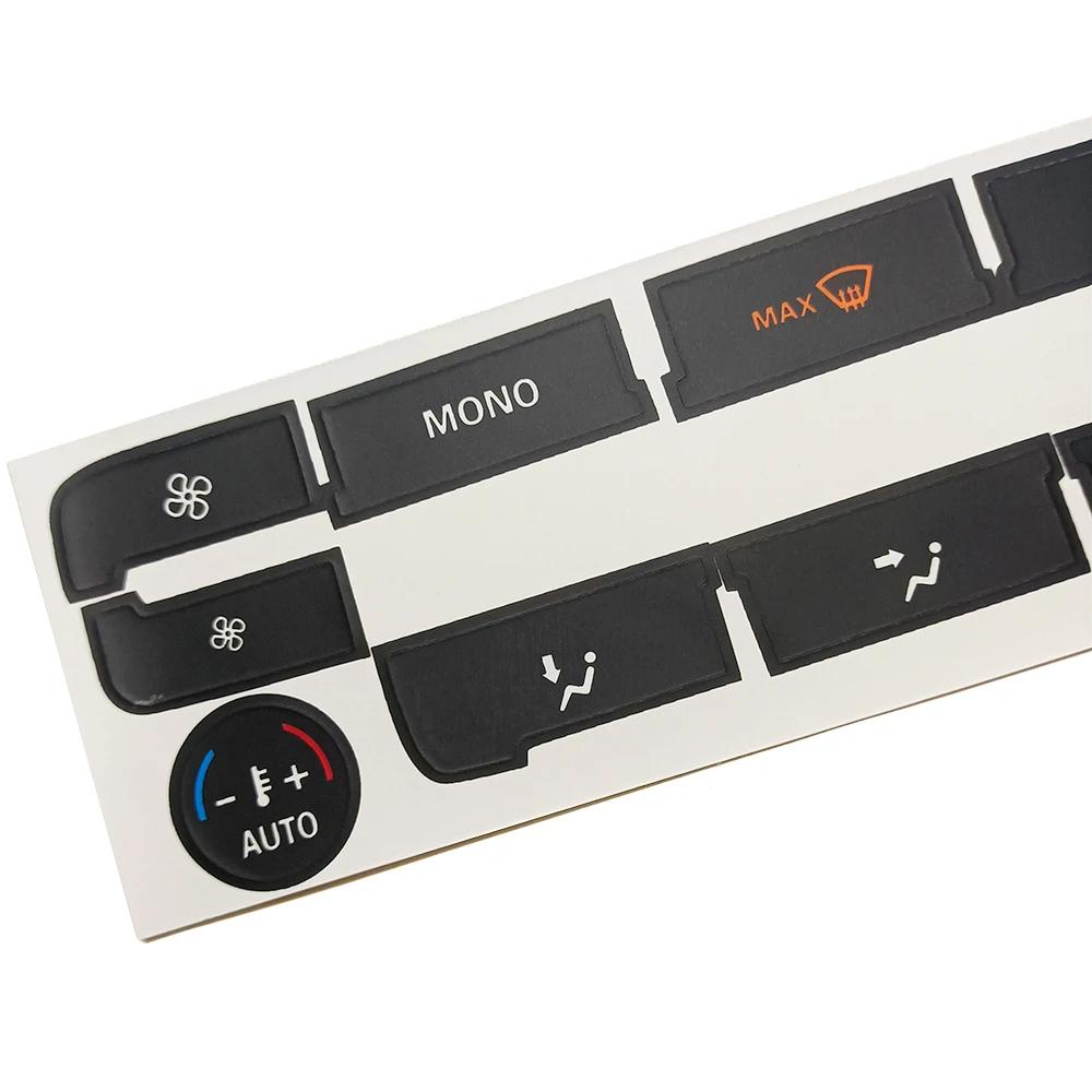 For Ford Mondeo S-Max Car Center Console Air Conditioner Climate AC Switch Button Repair Decal Sticker