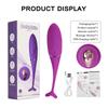 Silicone Bullet Egg Vibrators Wireless Remote Control Wearable Balls Vibrator G Spot Clitoris Massager Adult Sex Toy for Women