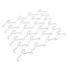 24pcs Brick Hook Multi Purpose Stainless Steel No Drill Brick Clamps for Hanging Xmas Wreaths Lights Decorations