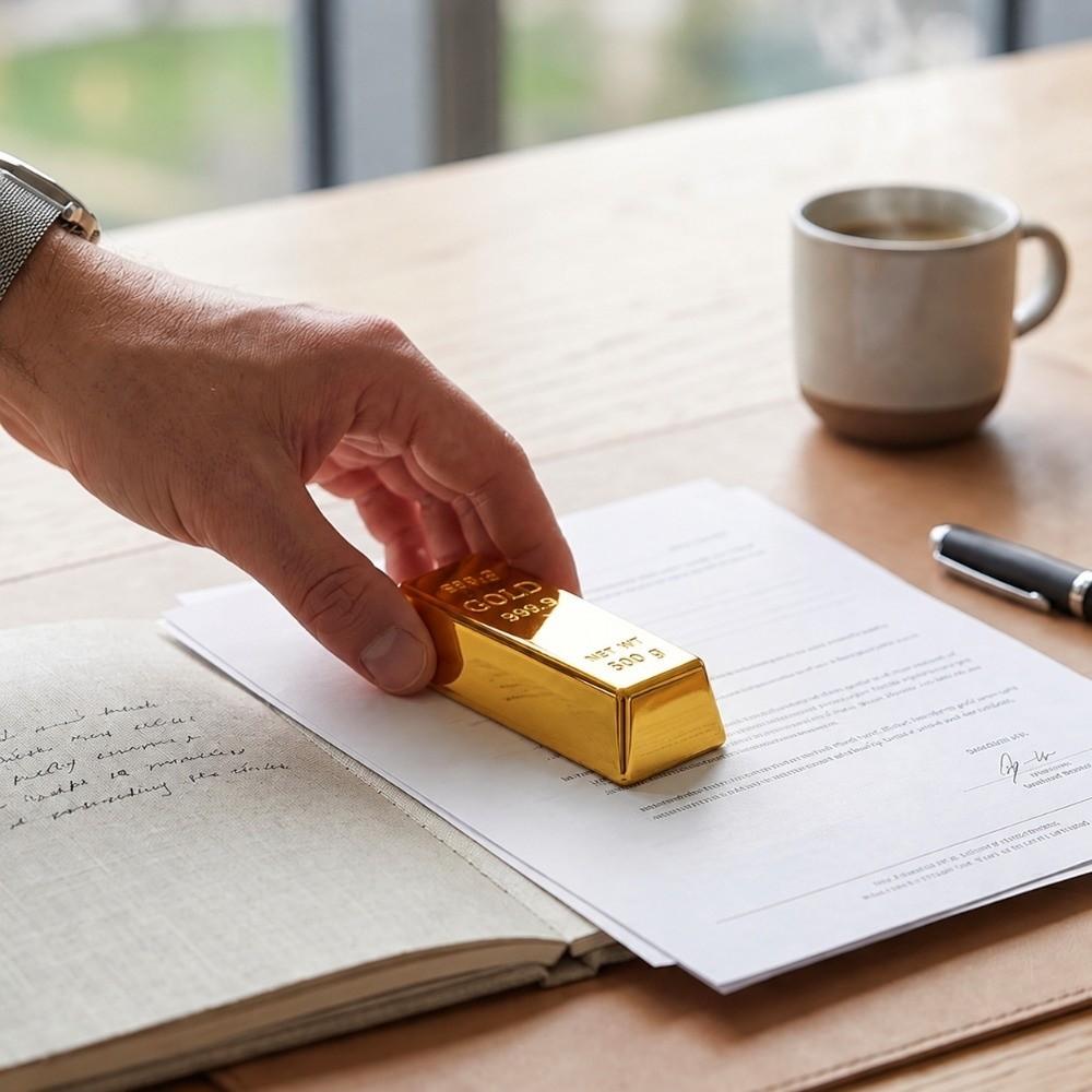 Plastic Fake Gold Bar Small Gold Brick Decoration Novelty Gold Paperweight Halloween Party