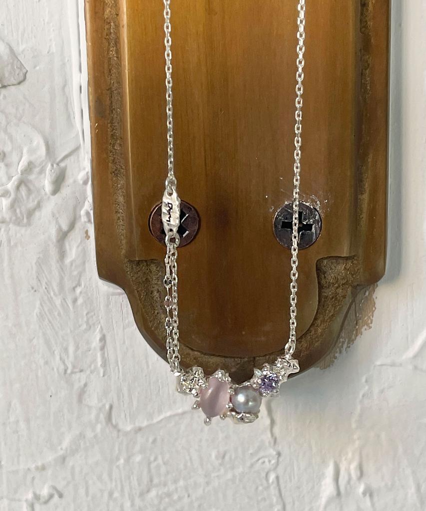 Persy Milkyway Silver Necklace