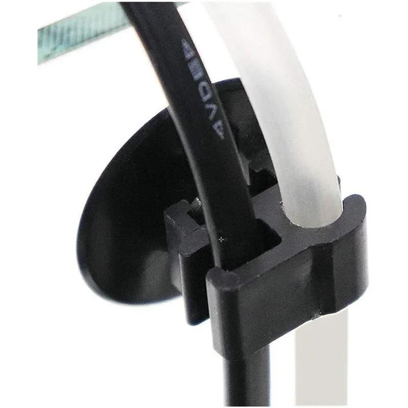 10PcsAquarium Suction Cup Clip Fish Tank Oxygen Tube Hose Pump Power Cord Buckle Wire Finisher Suction Cups Aquarium Accessories