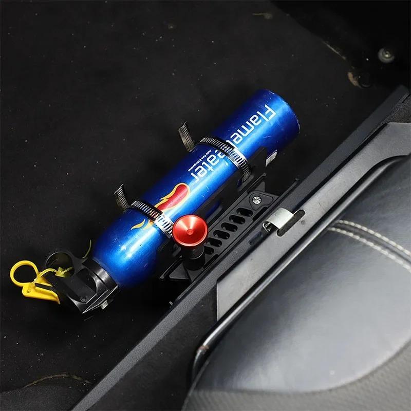 For Land Rover Defender  90 110 130 2004-2019 Black Car Seat Adjustable Fire extinguishing bracket Interior Car Accessories BQQ0