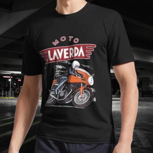 

Moto Laverda SFC Drawing Active Logo T-Shirt Funny Size Mode American T-shirt 3XL