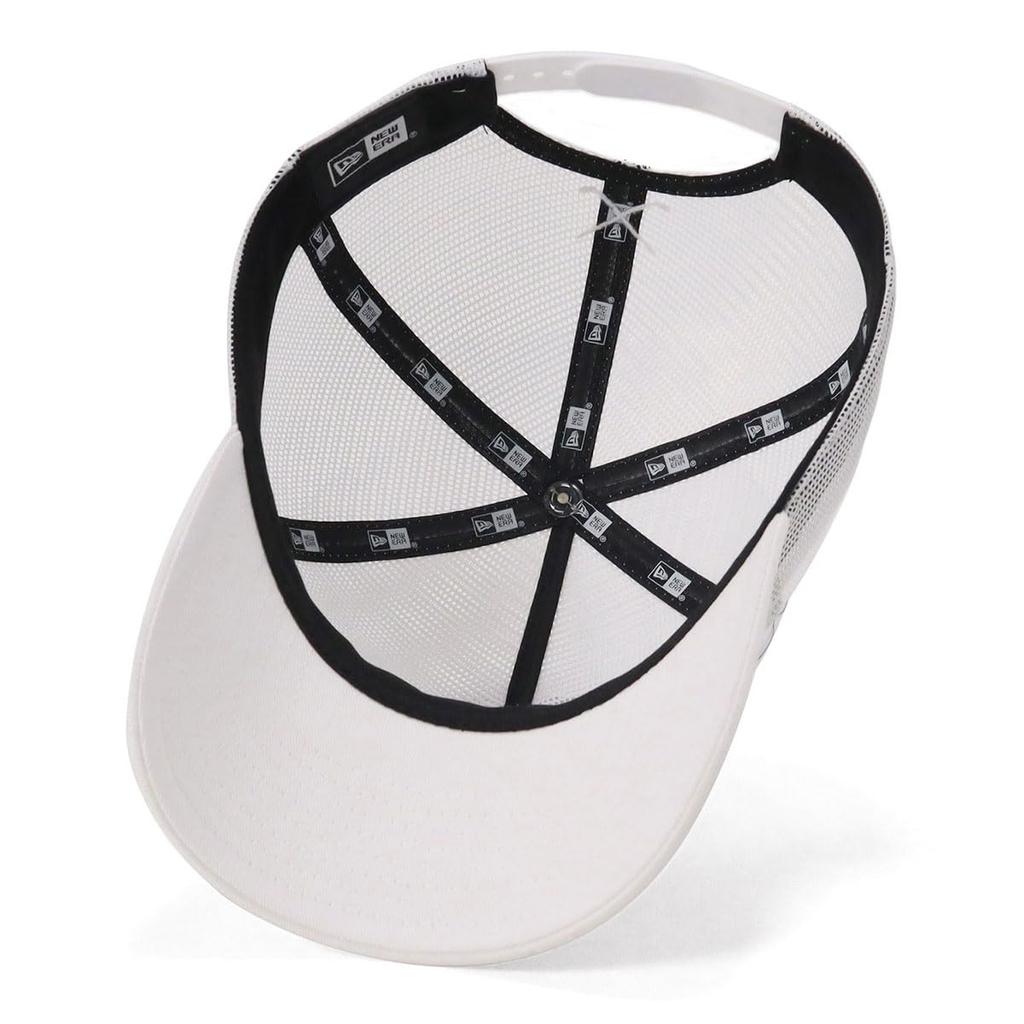 New Era Golf 9Forty Meshed Up Box Logo Exclusive to A-Frame Cap, White, ONSPOTZ.