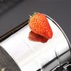 Flour Sifter Stainless Steel Fine Mesh Hand Press Flour Sifter Cup for Baking Flour Powder Sugar