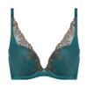 AMOSTYLE by Triumph Hope Swaying M010 Bra, Leaves, Women's, (Green)