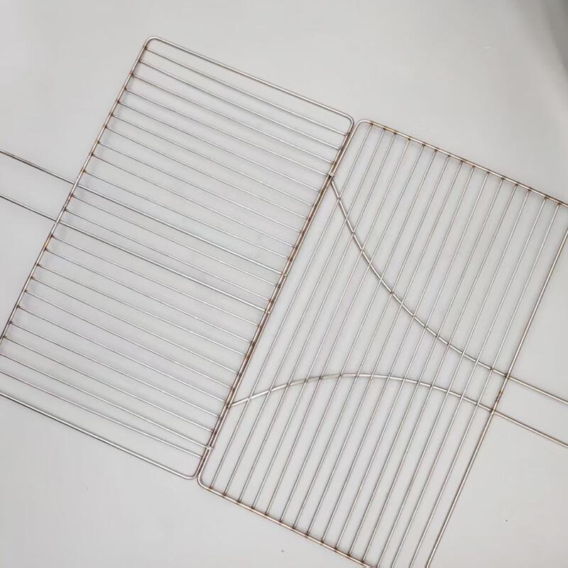 SMVP Stainless Steel Dual-Sided Fish Grilling Basket