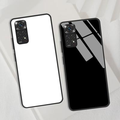 For Redmi Note 11 Cases Note 11S Tempered Glass Hard Back Cover For Xiaomi Redmi Note 11 12 13 Pro Plus 5G Case Funda Note11 S