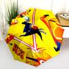 Minion'S Flashlight Beam Folding Umbrella 8 Paraphenoid Bones Portable Travel Sun Umbrella Umbrella