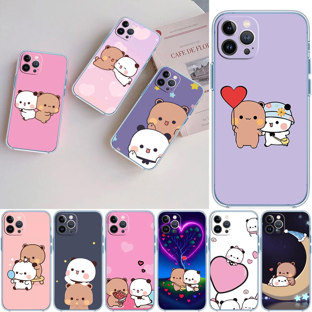 CJ21 BUBU DUDU Transparent Phone Case for LG K22 K30 K40 K40S K41 K42 K50 K50S K51 K51S K52 K61 K62 K71 K92 Q60 Q61 V40 V50 V60