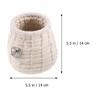 Natural Wood Handwoven Parrot Nest Bed Warm Winter Sleeping Bed Lightweight Cage Accessories for Small Birds Rodents