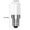 Refrigerator Light Bulb Fridge & Freezer Appliance Lighting 2w Appliance Fridge Light Bulbs 200lm Freezer Light Bulbs for Home