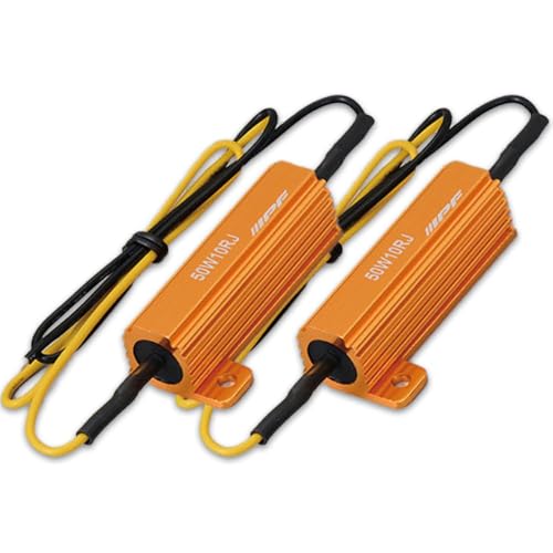 

[Amazon.co.jp Exclusive] M s Basic by IPF Turn Signal LED Bulb Hyper Flasher Prevention Canceller Resistor 2 Pieces AMZ-WA001