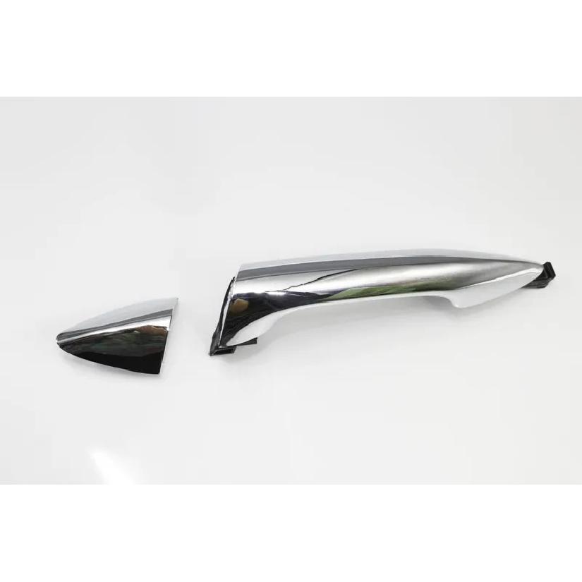 Exterior Door Handle For 2011-2014 Hyundai Elantra Rear LH Sedan Chrome Plastic 826513X010 836523X030