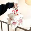 Cute Kawaii Little Sheep Plush Keychain Bag Charm