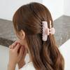 Plastic Bow Hair Claw PC Large Shark Clip Personalized Bowknot Hair Clip  Streetwear