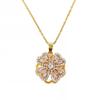 Haoshi Four-Leaf Clover Titanium Steel Necklace: Elegant, Versatile, High-End Copper Pendant