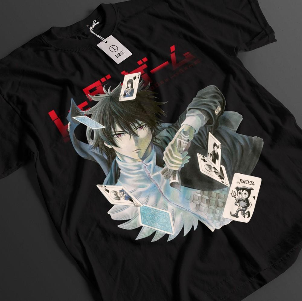 

Tomodachi Game Shirt Yuuichi Tshirt Tenji T-Shirt Shiho Yutori Card Anime Tee M