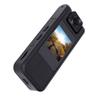 Action Camera 4K HD Portable 1.3in Screen 180 Degree Rotatable with Back Clamp for Cycling Sport WiFi Transmit