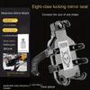 1pc Motorcycle Riding GPS Electric Bike Aluminum Bicycle Alloy Motorbike Handlebar Phone Holder Stand Mount Bracket Shock Absorb