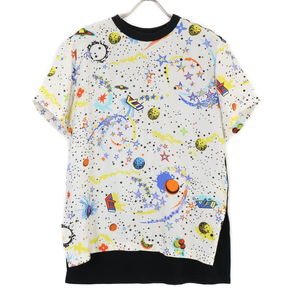 Louis Vuitton All-over Galaxy Print T-shirt Tops Not Written multicolorUsed