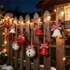 Christmas Decoration Christmas Tree Pendants Christmas Bells Twine Berry Accessories Christmas Tree Bow Bell Pendants