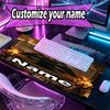 Custom Name Personalized AEK Athens FC Pattern Mousepad, Laptop PC Desk Mat, Decorative Desk Mat for Home Keyboard Pad Gift