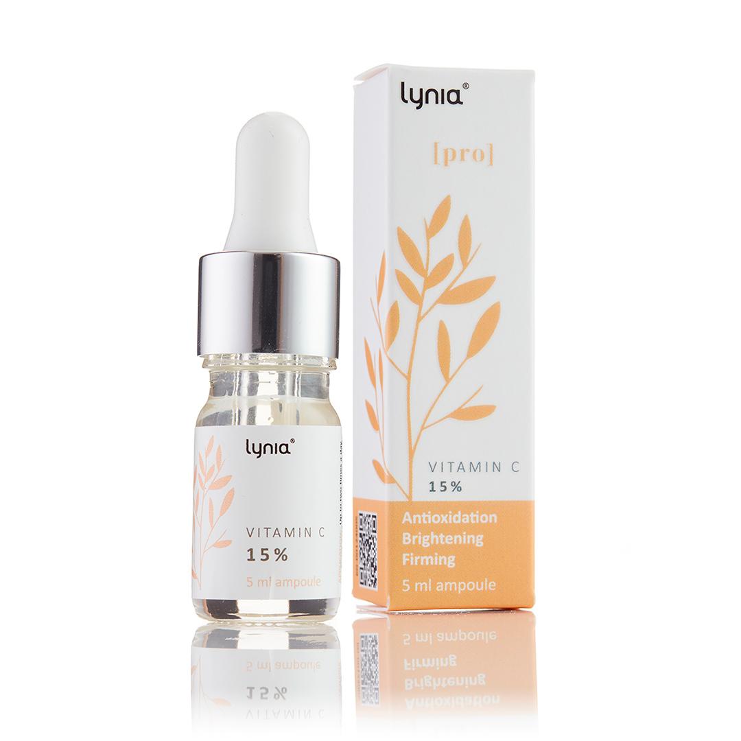 

Lynia Pro Vitamin C Ampoule 15% 5 ml - Ampułka z witaminą C 15%