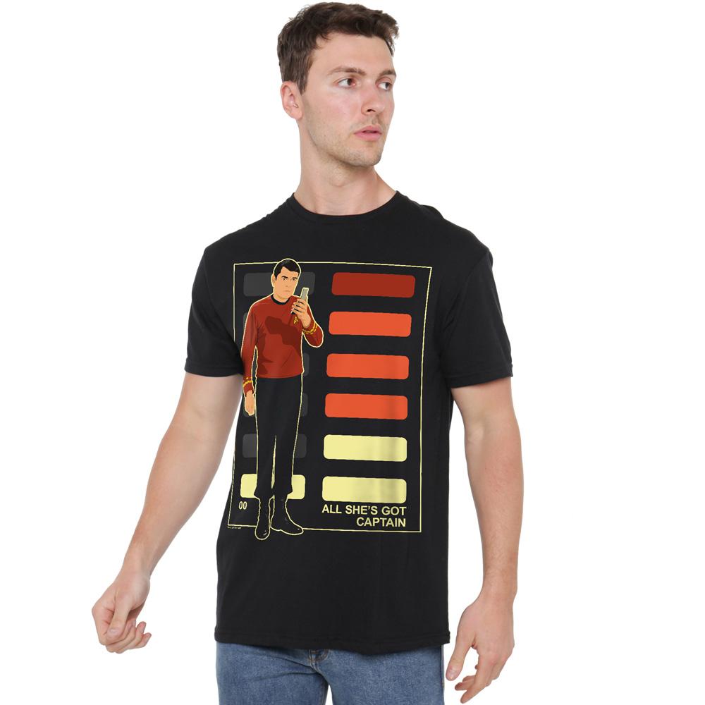 STAR TREK Mens All SheÂ´s Got Captain T-Shirt
