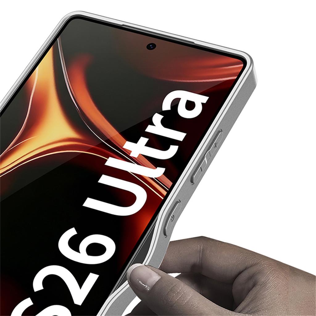 Für Samsung Galaxy S25 S26 Ultra Mattierte Handyhülle Stoßfeste Schutzhülle Weiche Hülle Hautgefühl für Galaxy S26 S25 Ultra
