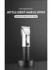 Rechargeable Electric Hair Clipper with LCD Display - Professional Haircut Set