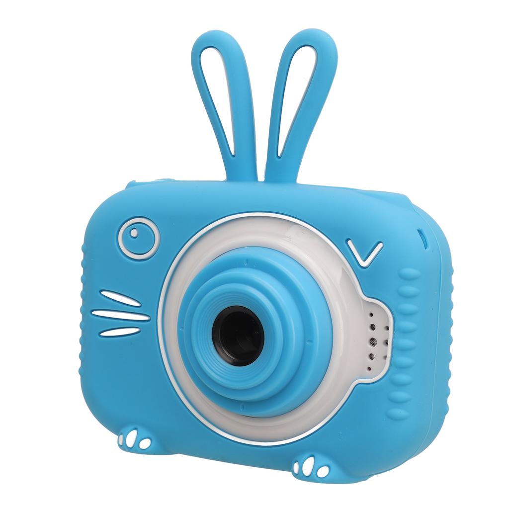 1080P Kids Digital Camera Children Camera with 2 Inch Screen for Girls Boys Toy Gift H2 Blue Rabbit