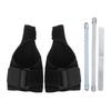 1Pair Thumb Injury Finger Guard Sheath Damage Compression  Steel Plate Fixed Protective Gear for Badminton Basketball