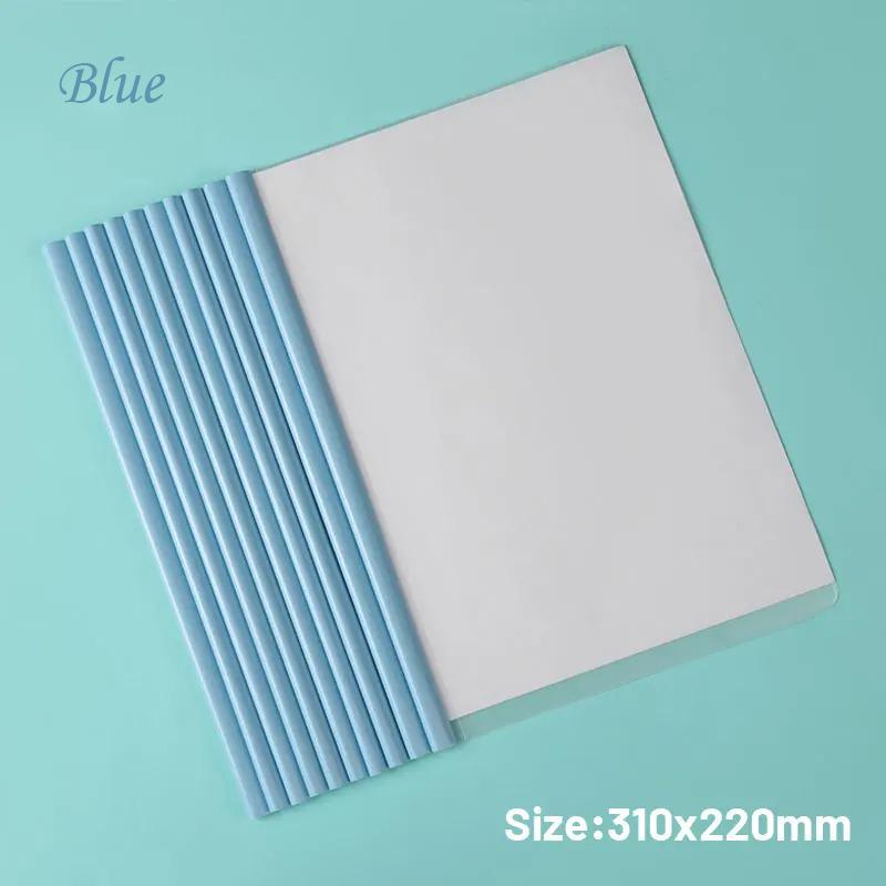 

A4 Колір Моранді папка-файл з кліпом-краплею води та висувним кліпом, великої місткості, для зберігання студентської інформації