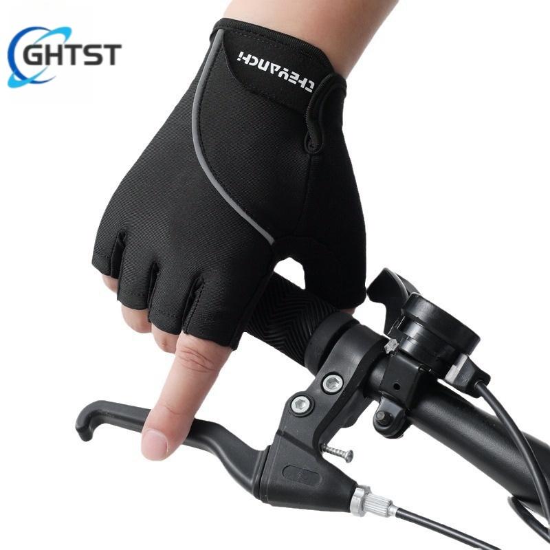 Cycling Gloves Electric Bike Half Finger Summer Anti-Slip Anti-Sweat Guantes Gym Road Bike Men Mtb Gel Cycling Equipment