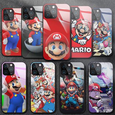 Červená Zelená Marios-Super Dobrodružná Hra Pouzdro Pro iPhone Samsung Galaxy Redmi Note S 17 16 15 14 13 20 24 25 54 Pro Max Ultra Fe Air Tvrzené Sklo Kryt