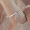 Bamboo Brings Peace Silver Bead Bracelet for Women2025New Solid Bamboo Joint Women's Light Luxury Niche Exquisite Jewelry for Lovers