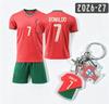 26-27 Ronaldo #7 Jersey Commemorative New Portugal Home Kit with Exquisite Accessories